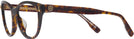 Square Dark Tortoise Tory Burch 2137U Progressive No-Lines View #3