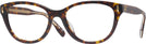 Square Dark Tortoise Tory Burch 2137U Progressive No-Lines View #1