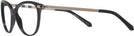Square Black Burberry 2280 Progressive No-Lines View #3