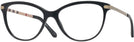 Square Black Burberry 2280 Progressive No-Lines View #1