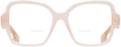 Square,Oversized Pink Burberry 2374 Bifocal View #2