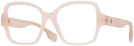 Square,Oversized Pink Burberry 2374 Single Vision Full Frame View #1