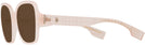 Square,Oversized Pink Burberry 2374 Bifocal Reading Sunglasses View #3
