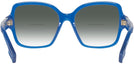 Square,Oversized Blue Burberry 2374 w/ Gradient Bifocal Reading Sunglasses View #4