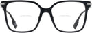 Square,Oversized Black Burberry 2376 Bifocal View #2