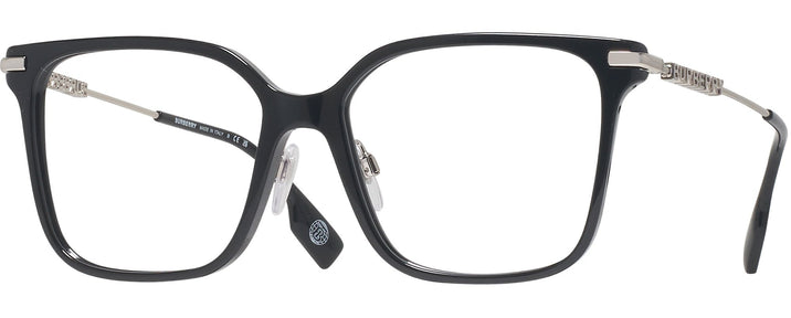 Square,Oversized Black Burberry 2376 Progressive No-Lines View #1
