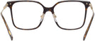 Square,Oversized Dark Havana Burberry 2376 Progressive No-Lines View #4
