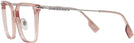 Square,Oversized Rose Burberry 2376 Progressive No-Lines View #3