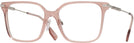 Square,Oversized Rose Burberry 2376 Progressive No-Lines View #1