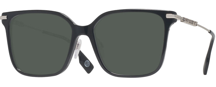 Square,Oversized Black Burberry 2376 Progressive Reading Sunglasses View #1