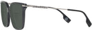 Square,Oversized Black Burberry 2376 Bifocal Reading Sunglasses View #3