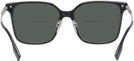 Square,Oversized Black Burberry 2376 Bifocal Reading Sunglasses View #4