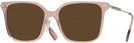 Square,Oversized Rose Burberry 2376 Bifocal Reading Sunglasses View #1