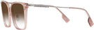 Square,Oversized Rose Burberry 2376 w/ Gradient Bifocal Reading Sunglasses View #3