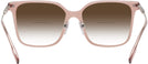 Square,Oversized Rose Burberry 2376 w/ Gradient Bifocal Reading Sunglasses View #4