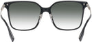 Square,Oversized Black Burberry 2376 w/ Gradient Progressive Reading Sunglasses View #4