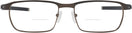 Rectangle Powder Pewter Oakley OX3184 Tincup Bifocal w/ FREE NON-GLARE View #2
