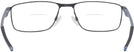 Rectangle SATIN BLACK WITH BLUE Oakley OX3217 Socket 5.0 Bifocal w/ FREE NON-GLARE View #4