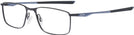 Rectangle SATIN BLACK WITH BLUE Oakley OX3217 Socket 5.0 Progressive No-Lines w/ FREE NON-GLARE View #1