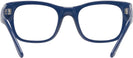 Square Blue Persol 3297V Progressive No-Lines View #4