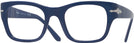 Square Blue Persol 3297V Single Vision Full Frame View #1