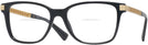 Rectangle Black Versace 3340U Bifocal View #1