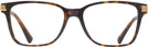 Rectangle Havana Versace 3340U Single Vision Full Frame View #2