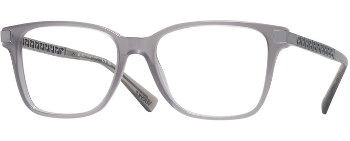 Rectangle Opal Grey Versace 3340U Single Vision Full Frame View #1