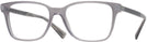 Rectangle Opal Grey Versace 3340U Single Vision Full Frame View #1