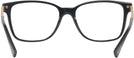 Rectangle Black Versace 3340U Single Vision Full Frame View #4