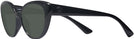 Cat Eye Black Versace 3349U Progressive Reading Sunglasses View #3
