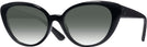 Cat Eye Black Versace 3349U w/ Gradient Progressive Reading Sunglasses View #1