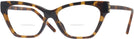 Cat Eye Dark Tortoise Tory Burch 4013U Bifocal View #1
