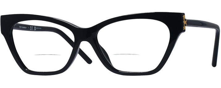 Cat Eye Black Tory Burch 4013U Bifocal View #1