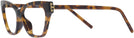 Cat Eye Dark Tortoise Tory Burch 4013U Progressive No-Lines View #3