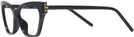Cat Eye Black Tory Burch 4013U Progressive No-Lines View #3