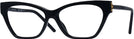 Cat Eye Black Tory Burch 4013U Progressive No-Lines View #1