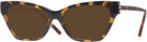 Cat Eye Dark Tortoise Tory Burch 4013U Progressive No-Line Reading Sunglasses View #1
