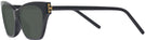 Cat Eye Black Tory Burch 4013U Progressive No-Line Reading Sunglasses View #3