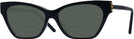 Cat Eye Black Tory Burch 4013U Bifocal Reading Sunglasses View #1