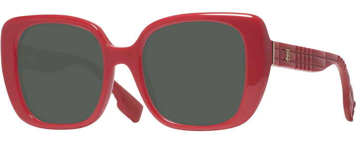 Square,Oversized Red Burberry 4371 Progressive Reading Sunglasses View #1