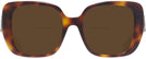 Square,Oversized Light Havana Burberry 4371Bifocal Reading Sunglasses View #2