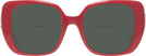 Square,Oversized Red Burberry 4371Bifocal Reading Sunglasses View #2