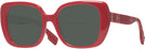 Square,Oversized Red Burberry 4371Bifocal Reading Sunglasses View #1