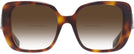 Square,Oversized Light Havana Burberry 4371 w/ Gradient Bifocal Reading Sunglasses View #2