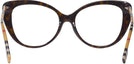 Cat Eye Dark Havana Burberry 4407 Progressive No-Lines View #4