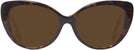 Cat Eye Dark Havana Burberry 4407 Progressive Reading Sunglasses View #2