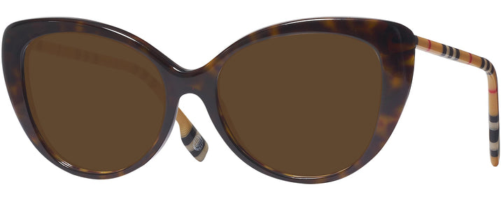 Cat Eye Dark Havana Burberry 4407 Progressive Reading Sunglasses View #1