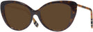 Cat Eye Dark Havana Burberry 4407 Progressive Reading Sunglasses View #1