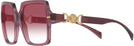 Square Transparent Violet Versace 4441 View #3